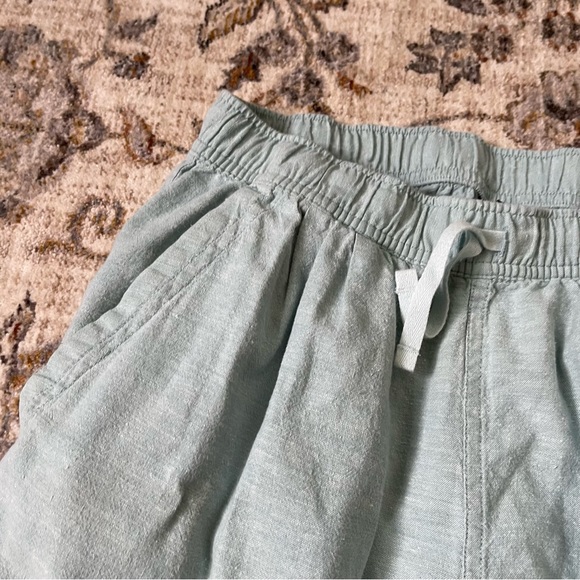 Patagonia Womens Atol Blue Island Hemp Organic Cotton Beach Jogger Pants Size XS - Picture 3 of 9